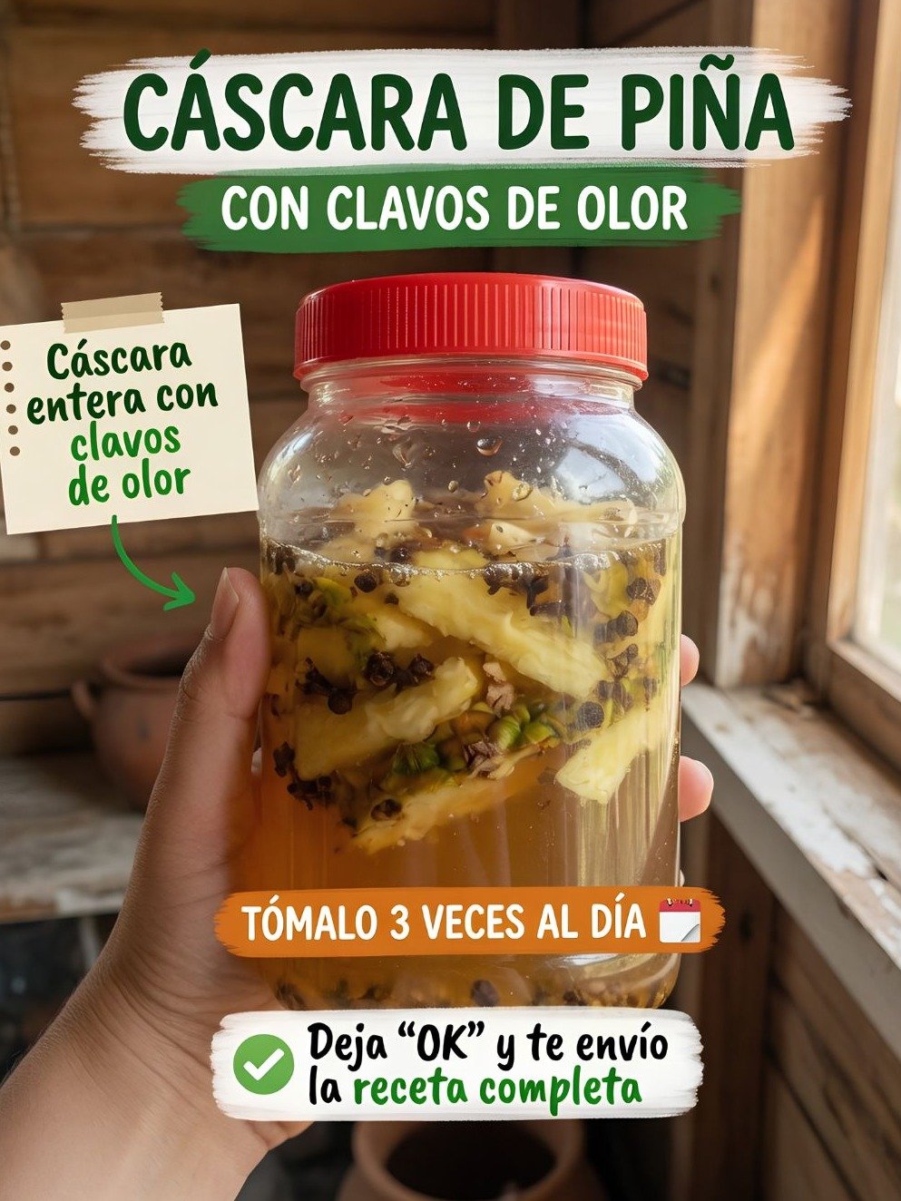 Deja de Tirar Oro: Hierve Cáscaras de Piña con Clavo y Desbloquea 6 Beneficios Sorprendentes para tu Salud