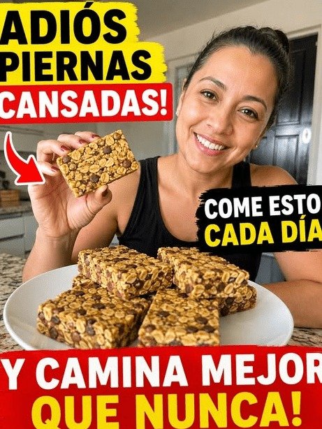 ¡Alerta! Si tienes más de 60 y tus piernas flaquean, ESTE snack casero es tu SALVACIÓN (Miles ya recuperan su fuerza)