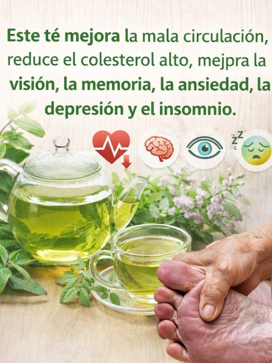 🚨 ¿Piernas Pesadas y Cansancio? ¡Este Té Secreto Natural Activa Tu Circulación Y Transforma Tu Energía EN DÍAS! 🌿