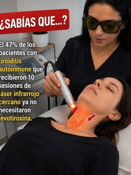 El Secreto de la Luz Infrarroja para la Tiroides: Lo que 9 de cada 10 Adultos Mayores Ignoran (¡Y Deberían Saber YA!)