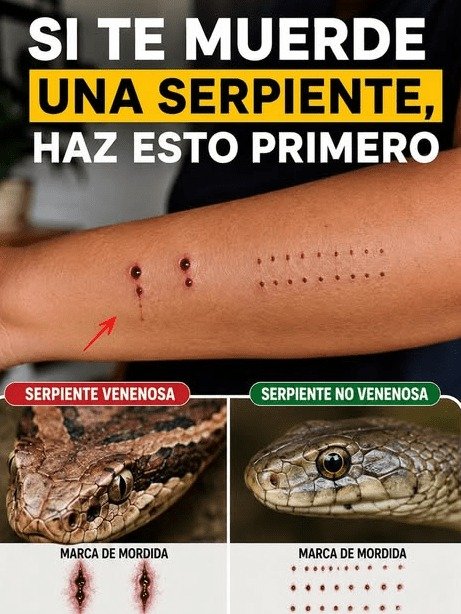¡Alerta en México! Si una Serpiente te Muerde, ESTOS 5 Pasos URGENTES Podrían Salvar Tu Vida (El Último es Crucial)