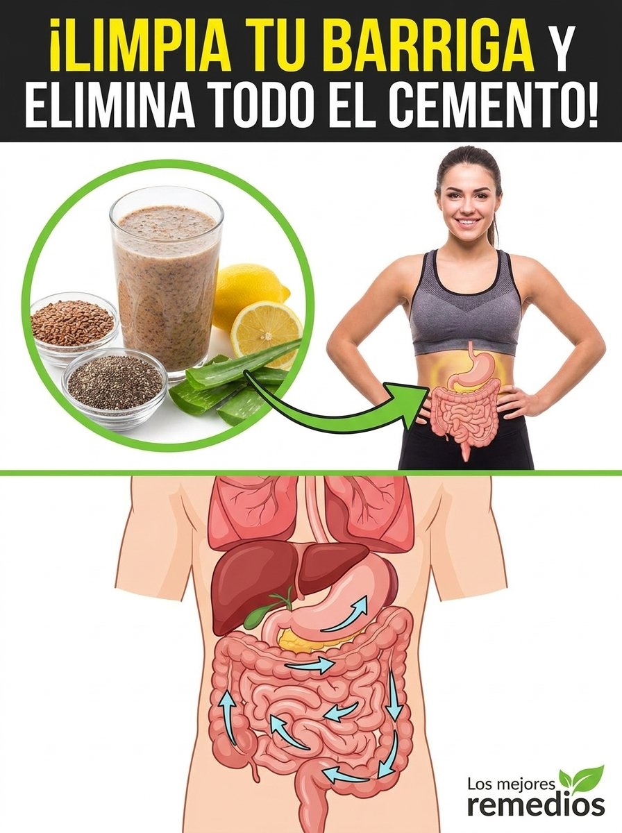 El Secreto de 3 Ingredientes: Elimina Parásitos y Desinflama Tu Vientre EN DÍAS (¡Nadie te lo había contado!)