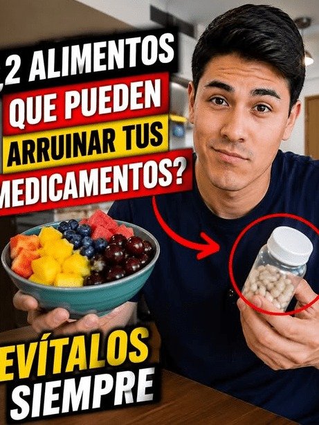 ¡Alerta Urgente! Estos 2 Alimentos Que Amas Están Saboteando Tus Medicinas y Arterias en Secreto (El #1 Te Dejará Sin Palabras Después de los 50)