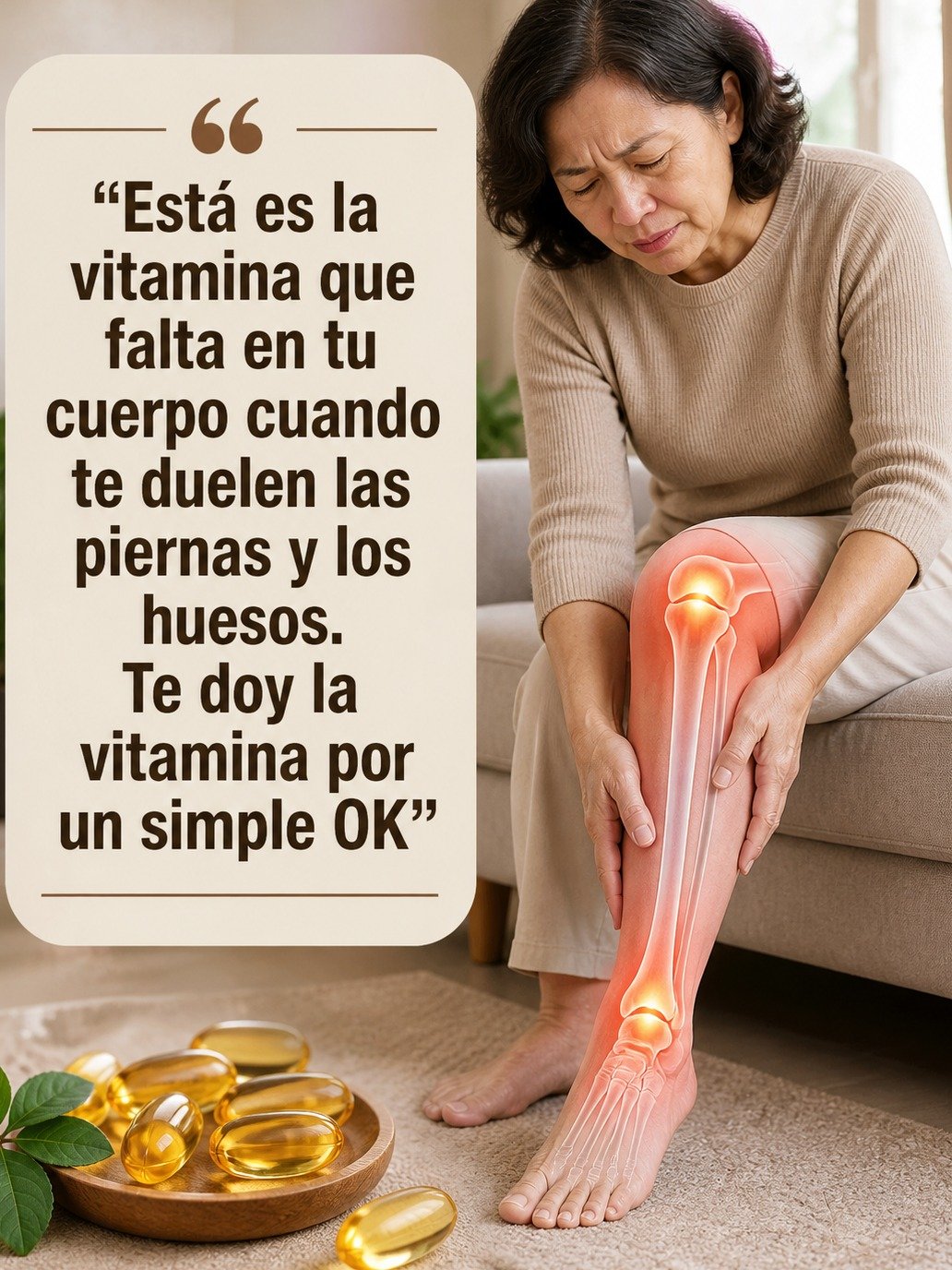 ¡Alerta! Si Tienes Dolor Articular, ESTA es la Vitamina Mágica que Necesitas HOY Mismo para Recuperar Tu Movilidad