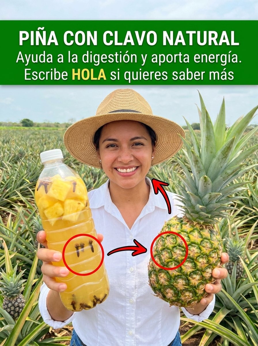 ¡No lo tires! El secreto de la cáscara de piña con clavo que tu cuerpo te agradecerá: desinflama, digiere y fortalece