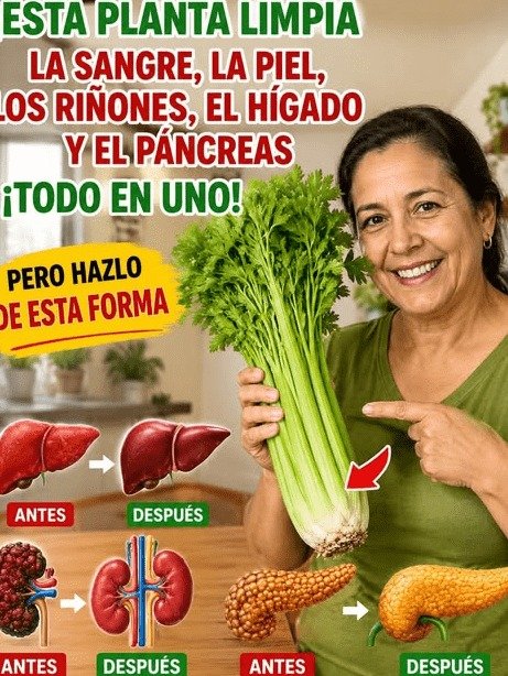 ¡Alerta! El Único Error del Apio que Millones de Adultos Mayores en México Cometen para 'Limpiar' Hígado y Riñones (¡La Verdad que Nadie Te Cuenta!)