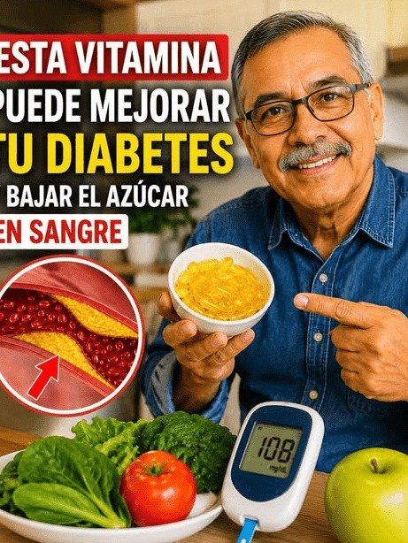 El SECRETO que NADIE te cuenta: Si tienes más de 50, estas 3 vitaminas son CLAVE para tu azúcar (¡y las estás perdiendo!)