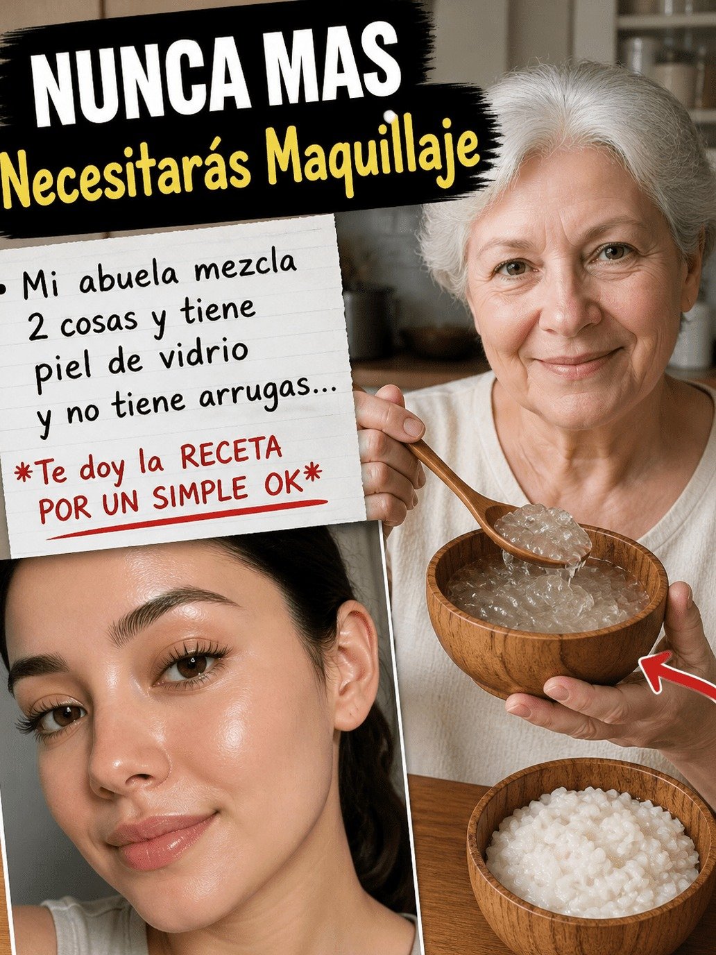 ¡Borra Años Mientras Duermes! La Mascarilla Nocturna de 3 Ingredientes que Tu Piel ESTÁ Pidiendo (¡El Secreto Final te Dejará Sin Palabras!)