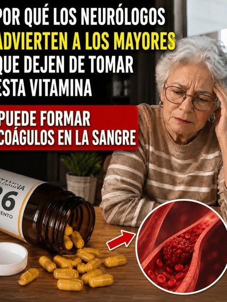 El Error Silencioso que MILLONES de Adultos Mayores Cometen con la Vitamina B6 y Nadie les Advierte (¡Cuidado Después de los 60!)