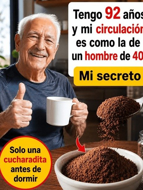 ¡Cuidado con la 'cucharadita mágica'! El ÚNICO hábito nocturno que los adultos mayores ignoran y que SÍ reactiva su circulación (antes de que sea tarde)
