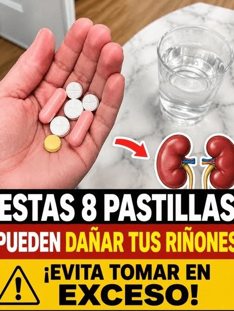 ¡ALERTA URGENTE! Si Tomas Alguna de Estas 8 Pastillas Comunes, Tus Riñones Están en PELIGRO Silencioso (¡Descubre Cómo Protegerlos HOY Mismo!)