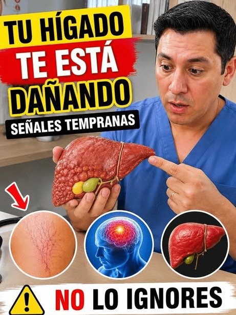 ¡URGENTE! Tu Hígado Te Está Gritando: 6 Señales SILENCIOSAS Que La Mayoría Ignora (¡La #1 Te Dejará Helado!)