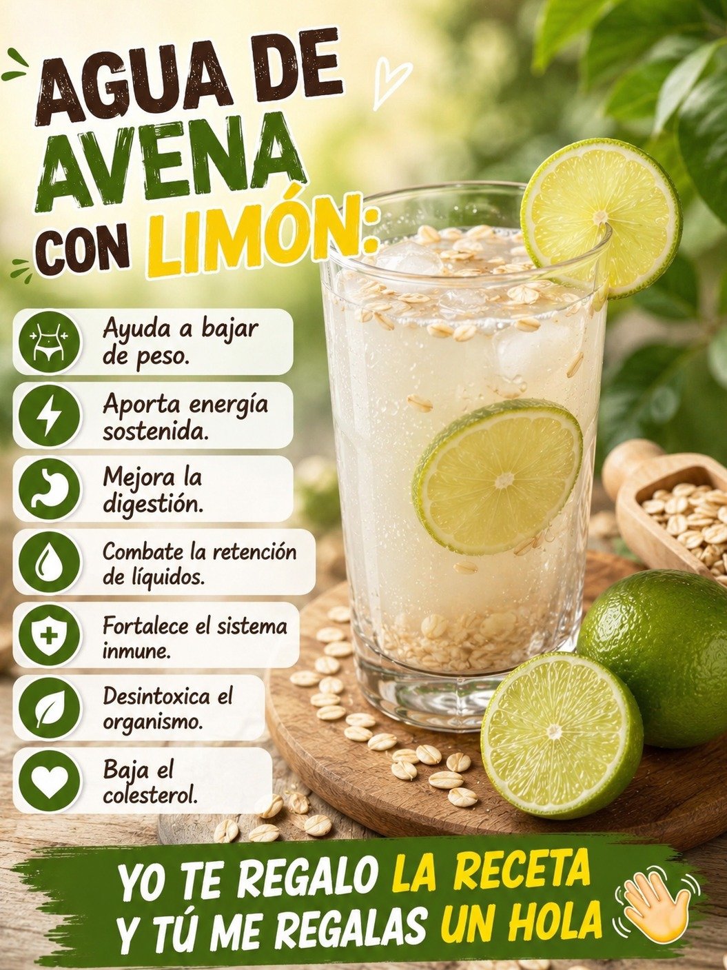 El SECRETO Oculto en tu Cocina: ¿Por Qué TODOS Están Obsesionados con el Agua de Avena y Limón? ¡Transforma tu Cuerpo HOY!