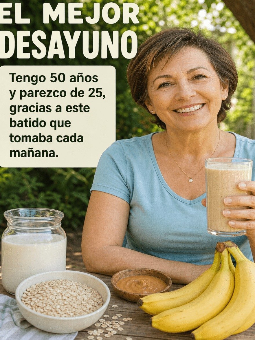 ¡El ÚLTIMO Secreto Viral para Borrar 10 Años de tu Rostro en Semanas! Tu Batido Matutino NUNCA fue tan poderoso...
