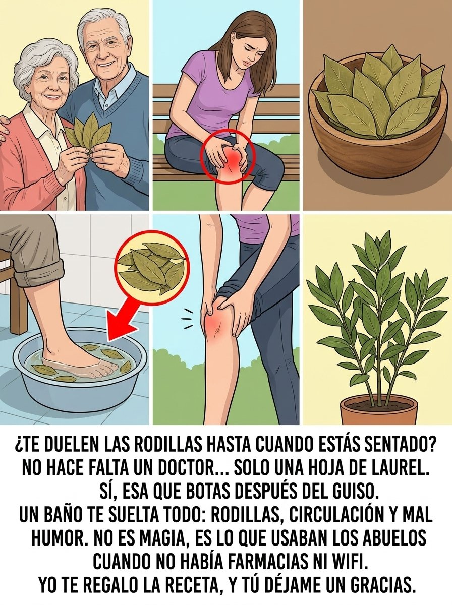 ¡El Secreto Ancestral que Nadie Te Contó! Descubre Cómo el LAUREL Elimina el Dolor de Rodillas en Días (¡Recupera Tu Vida!)