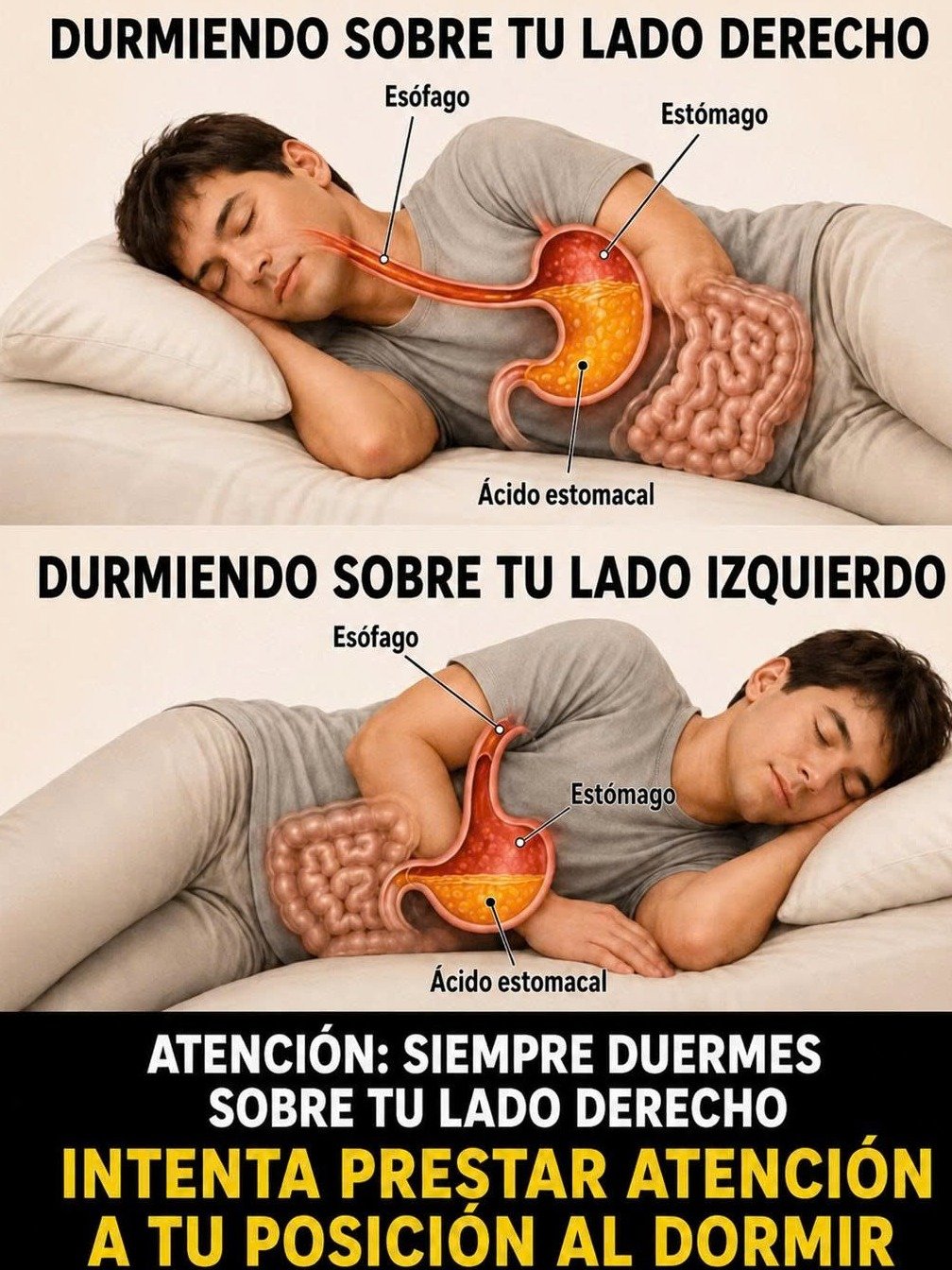 ¿Duermes Siempre Del Lado Derecho? ¡Tu Cuerpo Está Intentando Decirte ALGO Importante que NO Puedes Ignorar!