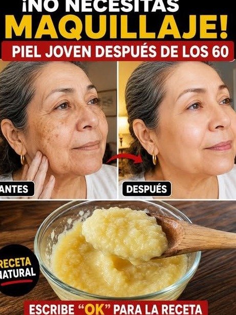 ¡Tu Piel Después de los 60 NUNCA Volverá a Ser la Misma! El Secreto Casero de 2 Ingredientes Que Tus Abuelas Guardaron y Que Pocos Conocen Para Un Rostro Radiante