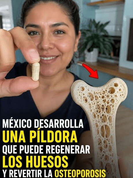 ¡No creerás lo que México está a punto de revelar! Una pastilla diaria que podría blindar tus huesos para siempre