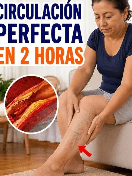 ¡NO ES LA EDAD! El Secreto que Nadie Te Cuenta sobre tu Circulación y Cómo Sentir tus Piernas Ligeras HOY Mismo