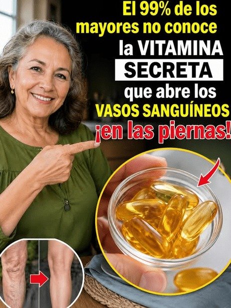 ¡Alerta! Si Tienes Más de 60 y Tus Piernas Te Fallan, ESTAS 3 Vitaminas Son el Secreto que Nadie Te Ha Contado