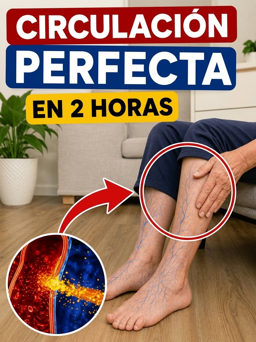 ¿Piernas Cansadas y Hormigueo Después de los 50? ¡El SECRETO que NADIE te Cuenta para una Circulación Perfecta HOY!