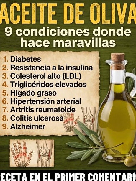¡Alerta Salud! 🚨 El Aceite de Oliva es el Secreto Mejor Guardado: 7 Milagros que Transformarán Tu Cuerpo (¡La Ciencia lo Confirma!)