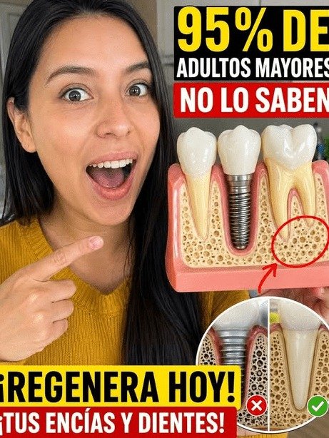 El Único Error Nocturno que Está Destruyendo Tus Encías Después de los 60 (¡Y Nadie Te Lo Dice!)