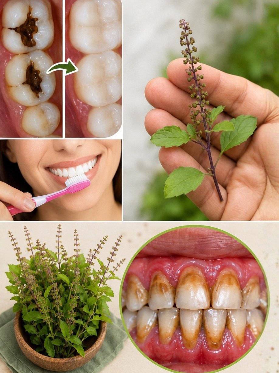 ¡El Secreto Ancestral para una Sonrisa de Ensueño! Descubre Cómo el Tulsi Transformará tu Boca para Siempre