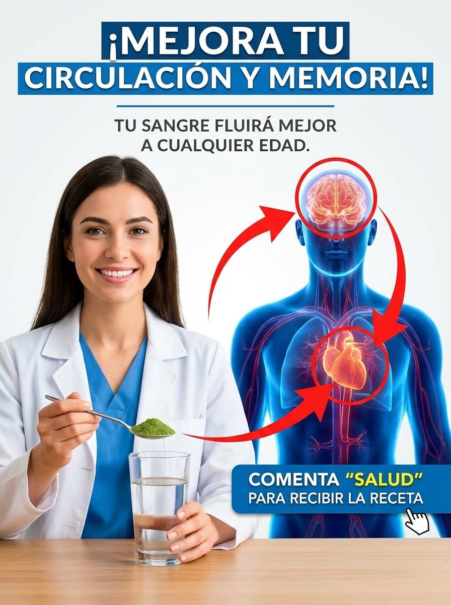 ¡No Creerás lo Fácil que es! El Ingrediente Secreto para una Circulación Impecable y Más Vitalidad en Tu Agua Diaria (Adultos Mayores)