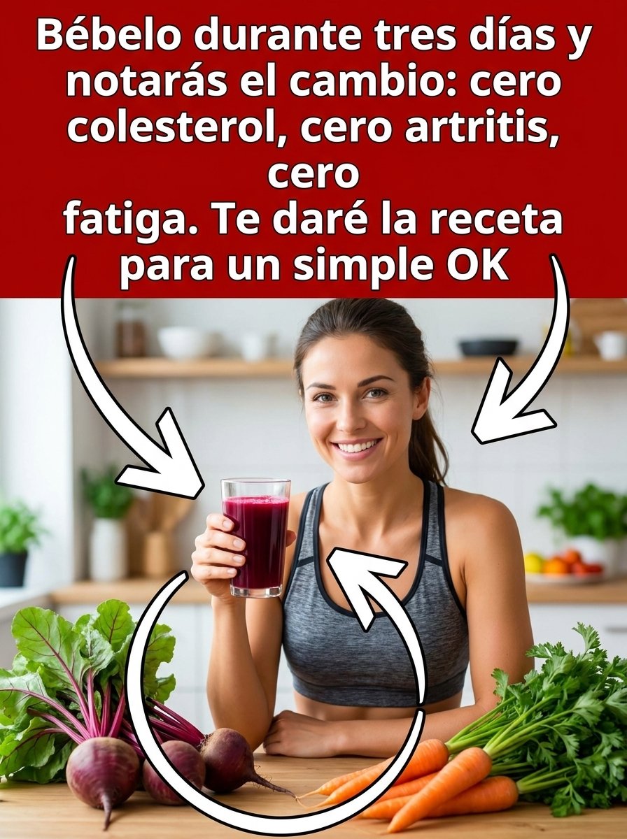 ¡El Secreto Que Tu Cuerpo Pide a Gritos! Bebe ESTE Elixir de Remolacha por 30 Días y Despídete del Cansancio y el Dolor