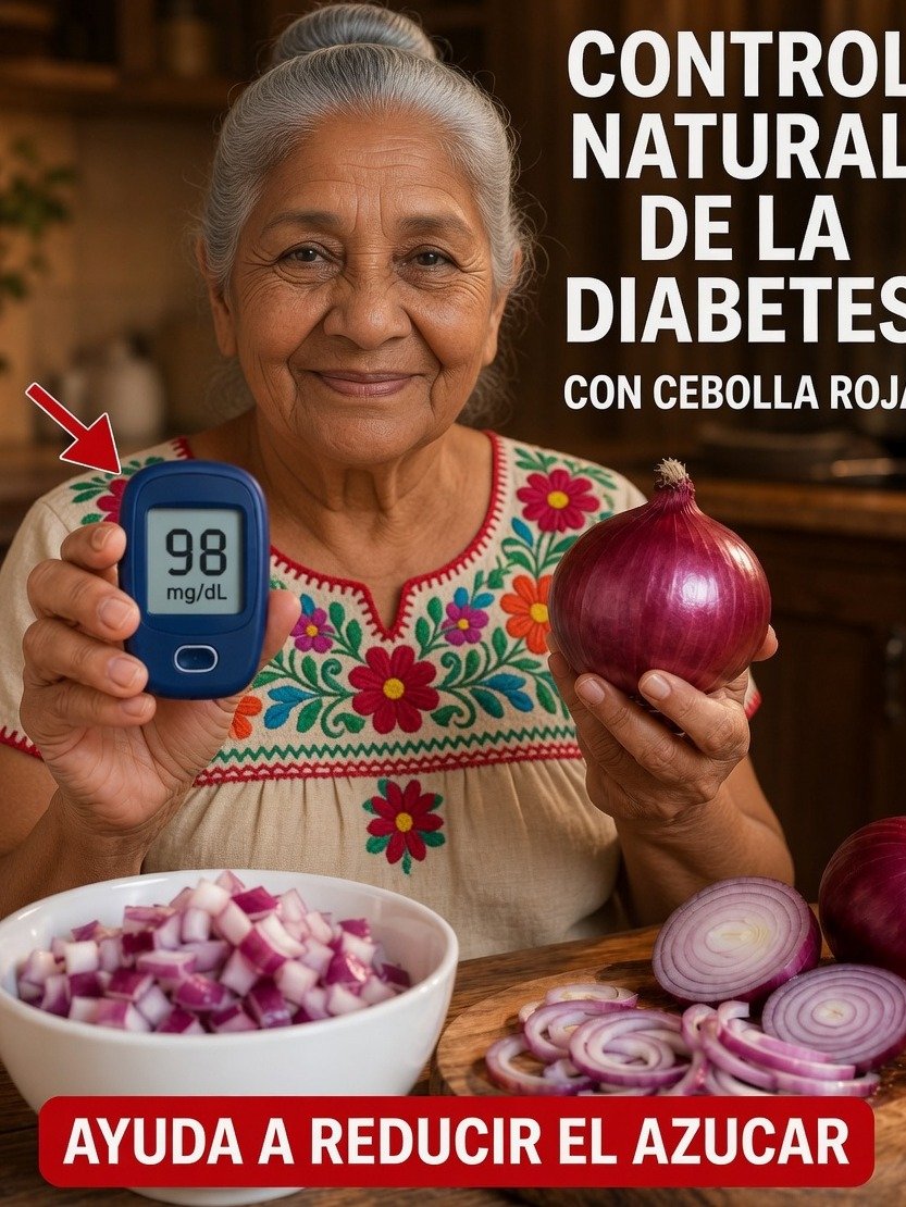 El Poder Oculto de la Cebolla Roja: ¡Controla Tu Azúcar en Sangre Naturalmente y Transforma Tu Salud!
