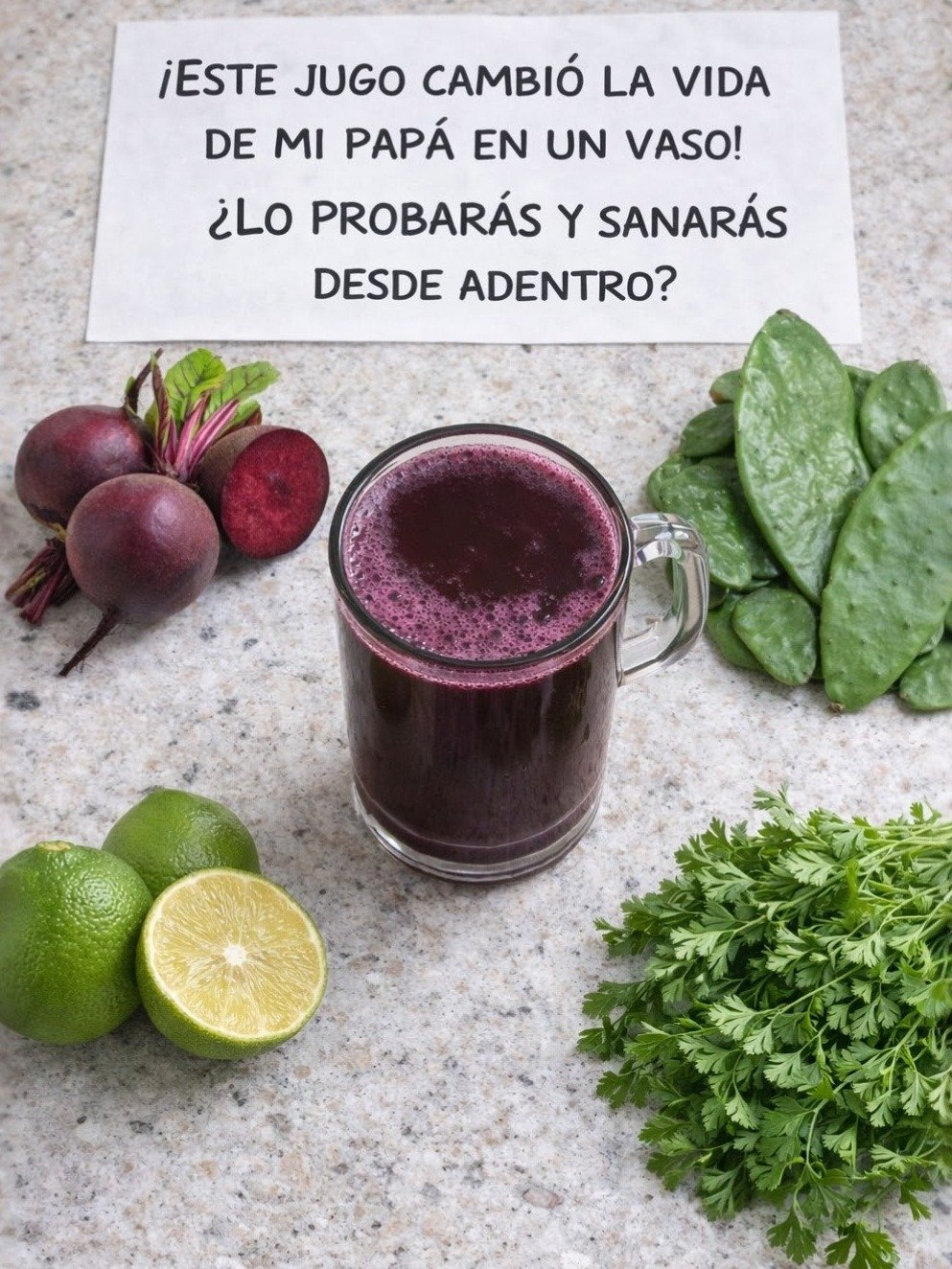 ¡EL SECRETO VIRAL! Mi Papá Rejuveneció 10 Años con ESTE Jugo: ¡Solo Un Vaso al Día y su Vida Cambió Para Siempre! 🤯