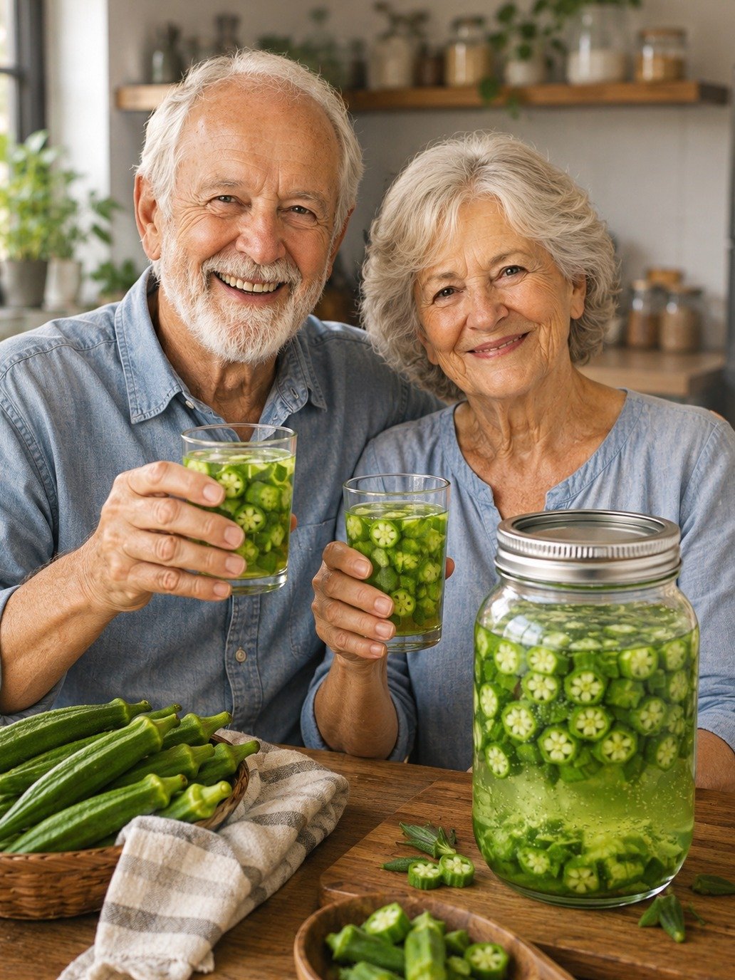 ¡El ELIXIR Secreto que Tu Cuerpo Te Pide a Gritos! Descubre los Sorprendentes Beneficios del Agua de Okra y Cómo Prepararla en Casa