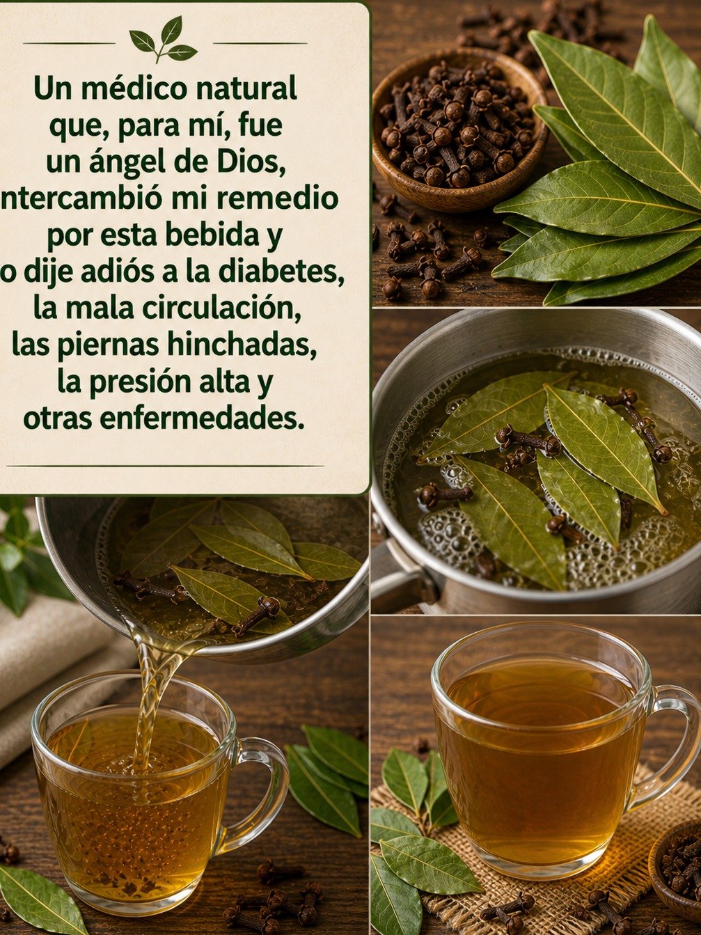 El Secreto Viral que NADIE te ha contado: ¡Así Transformará tu Salud el Té de Laurel y Clavo!