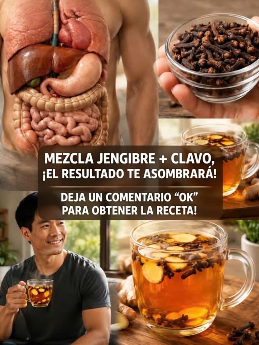 ¡No Te Lo Creerás! El Poder Oculto del Jengibre y Clavo de Olor: ¿Por Qué Esta Mezcla Natural Es El Secreto De Un Bienestar Óptimo?