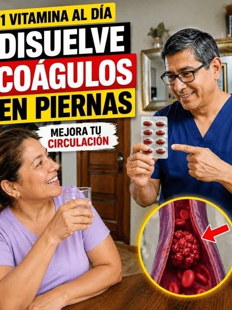 ¡Alerta Mayores de 60! La Vitamina 'Destapa Venas' Es Una Trampa... y ESTE Hábito Silencioso Empeora tu Circulación (¡Descúbrelo Antes de que Sea Tarde!)