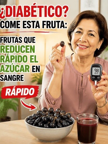 ¡Adiós Culpa! Las 5 Frutas DULCES que NO DISPARAN tu Azúcar (y el Truco del Jugo de Uva que DEBES Saber)