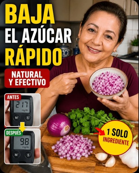 ¿Cebolla Morada para Bajar el Azúcar? La VERDAD Oculta que el 95% de los Adultos Ignora (¡Y Cambiará Tu Enfoque!)
