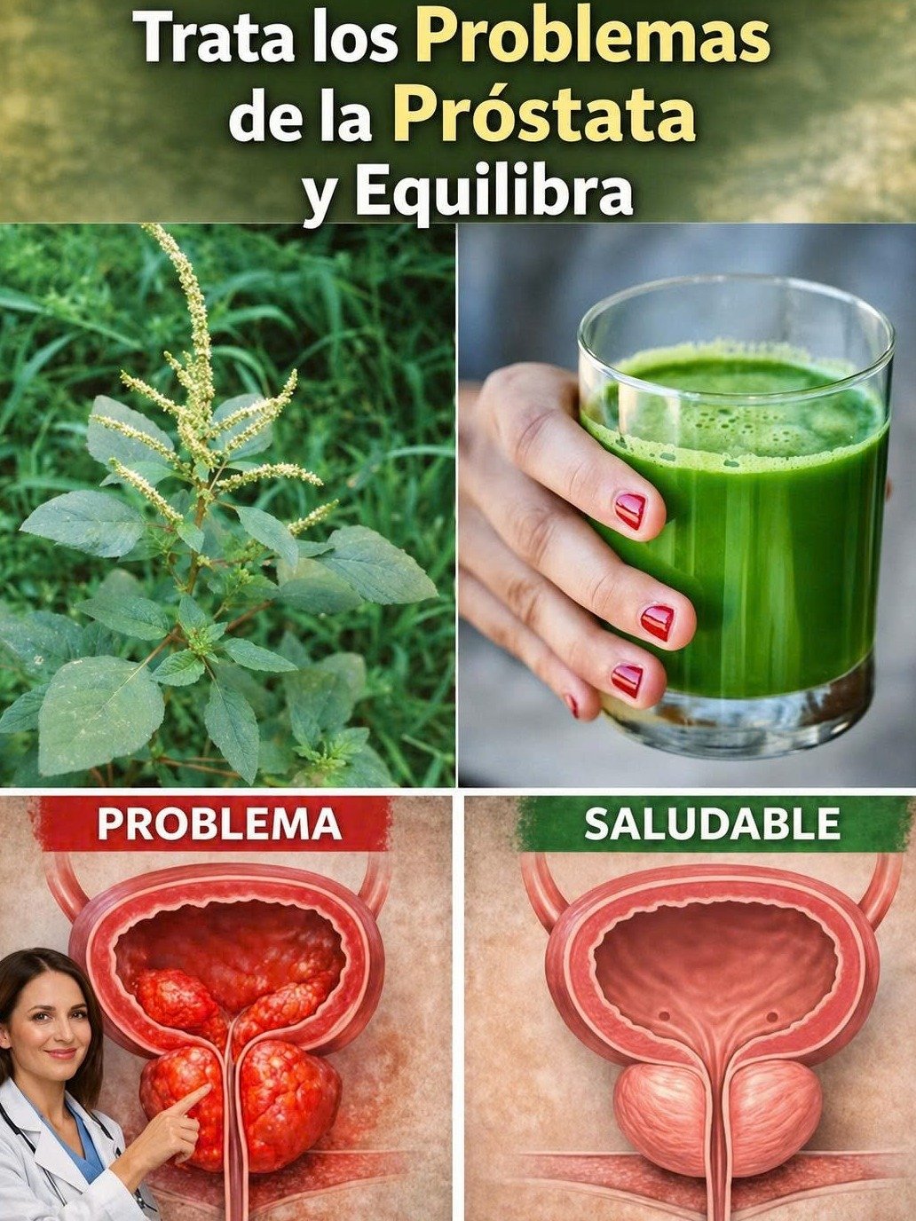 ¡ATENCIÓN HOMBRES! 🚨 Este Remedio Natural POCO CONOCIDO es CLAVE para una Próstata SANA (¡No lo Ignoren!)