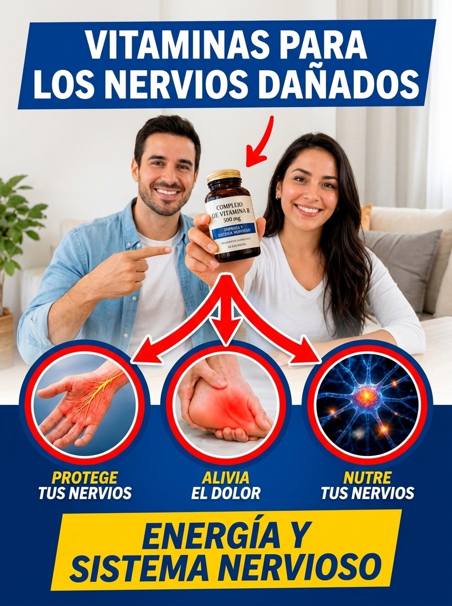 ¡Alerta! Si Tienes Más de 50 y Sientes Hormigueo, ESTA es la Vitamina Clave que NADIE Te Ha Contado (¡No la ignores!)