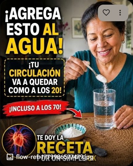 ¡Alerta Roja! Si Tienes Más de 60, ¿Estás Añadiendo ESTO a Tu Agua y Destrozando Tu Circulación Sin Saberlo?