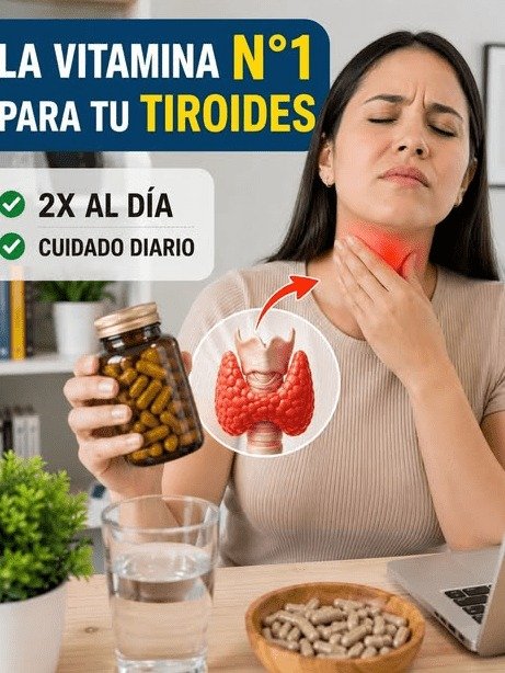 ¡Alerta! La ÚNICA Vitamina que tu Tiroides SÚPLICA después de los 50 (y que te tiene sin energía)