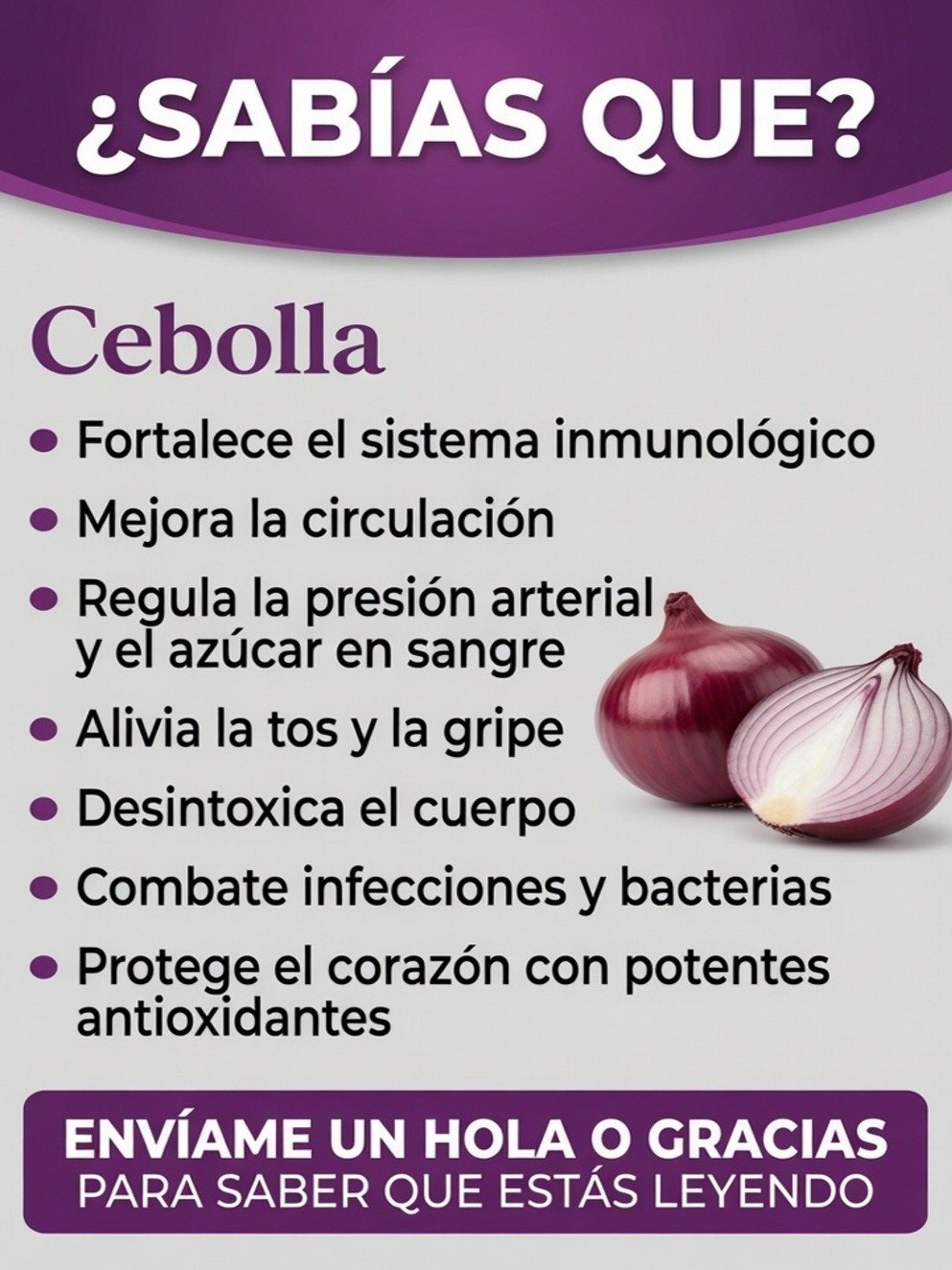 🧅 ¡No lo vas a creer! El SECRETO de la cebolla morada para BLINDAR tu salud desde casa (y lo tienes AHORA mismo) ✨