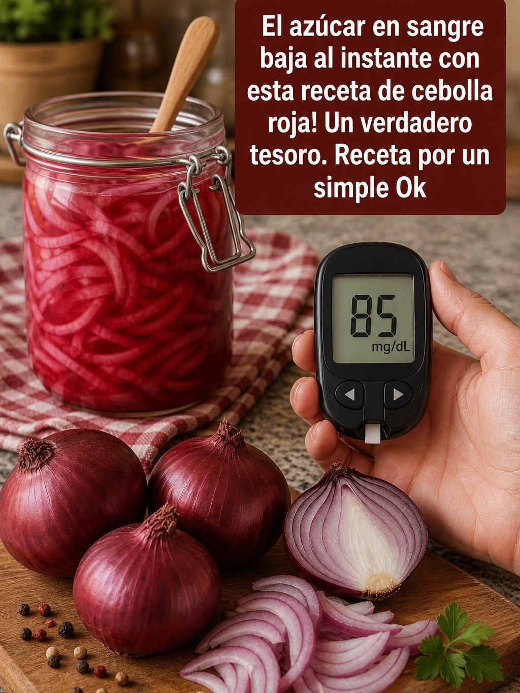 ¡El Secreto Púrpura que NADIE te ha Contado! ¿Puede la Cebolla Morada REVOLUCIONAR tu Diabetes y Salud?