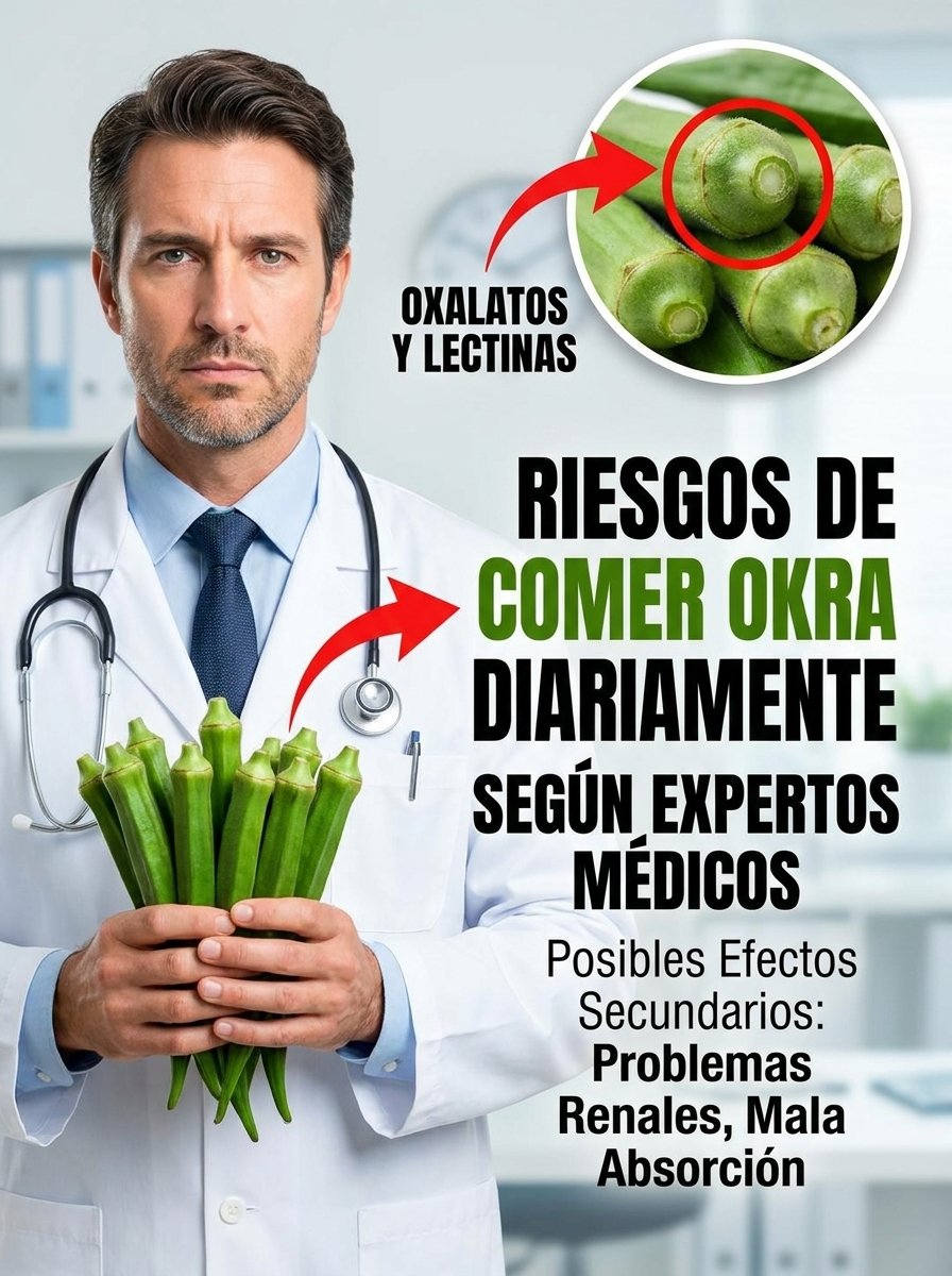 ¡ALERTA! Si Comes Okra TODOS LOS DÍAS, Podrías Estar Cometiendo el Error SILENCIOSO que Arruina Tu Digestión (y Nadie Te Lo Ha Dicho)