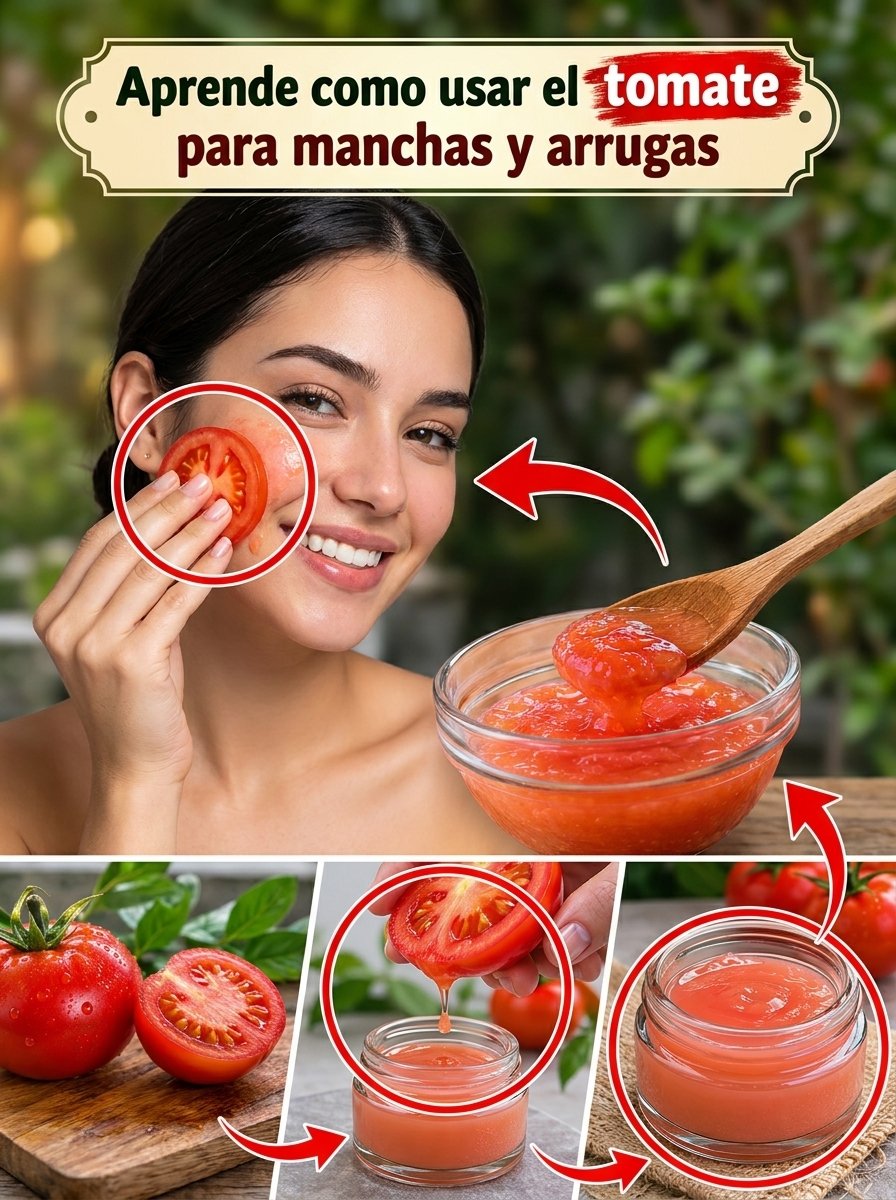 ¡El Secreto Mejor Guardado para una Piel de Ensueño! Descubre Cómo un Simple Tomate Eliminará Tu Acné y Manchas para Siempre
