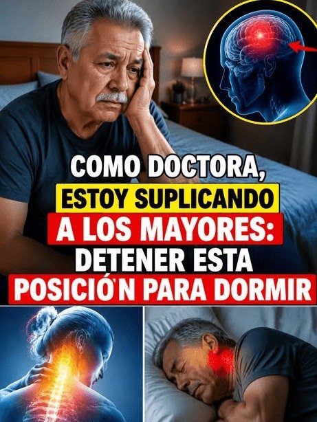 ¡Alerta Roja! Tu Postura al Dormir Podría Estar Duplicando TU Riesgo de Derrame Cerebral Nocturno (¡La #4 es la más peligrosa!)