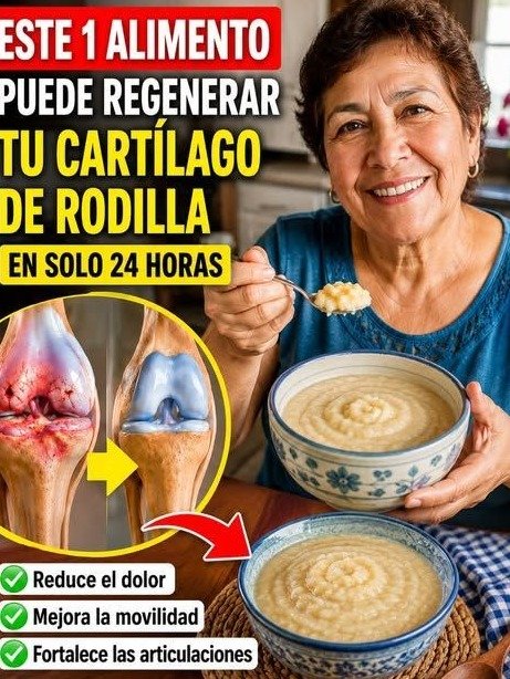 ¡ALERTA! Si tienes más de 60 y sientes tus rodillas, este es el SECRETO que NADIE te cuenta para proteger tu cartílago (¡y NO es un alimento milagroso!)