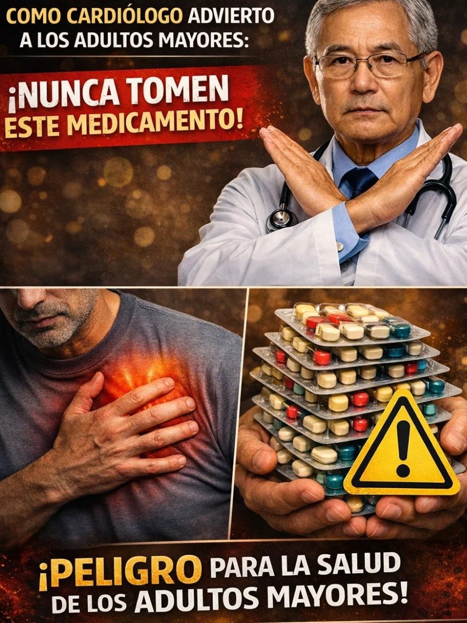 ¡Alerta Máxima! Si tienes más de 60, este medicamento común que tomas a diario podría estar DAÑANDO tu corazón en silencio