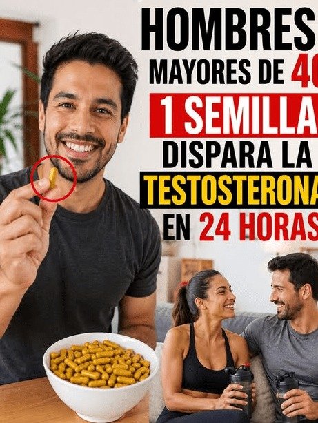 ¡URGENTE Hombres +40! La Semilla Secreta que Transforma tu Energía y Vitalidad desde el Desayuno (¡Pocos la Usan Bien!)